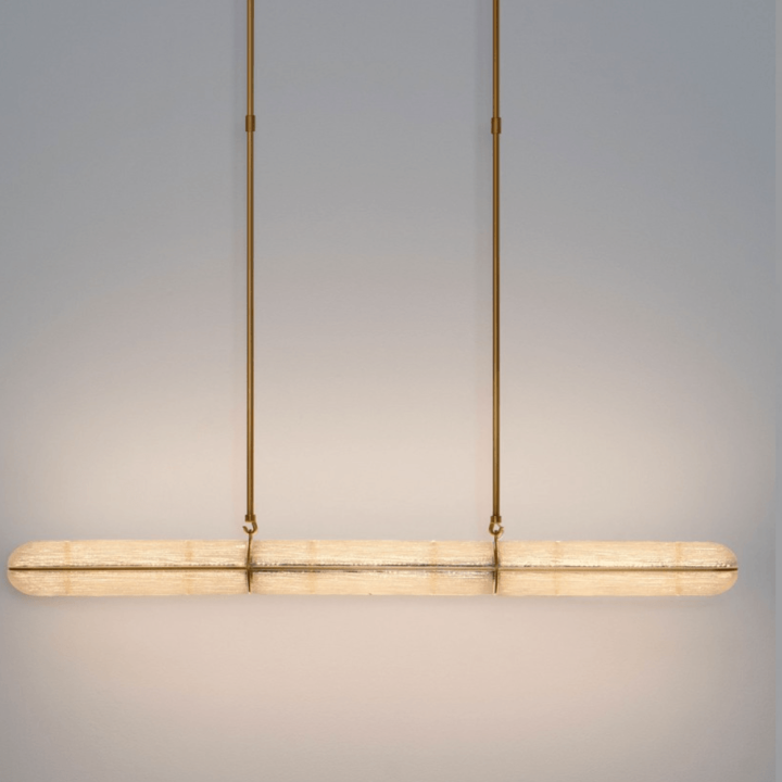 LUCES ANENTO LE45818 lampa wisząca LED 23W 3000K złota liniowa