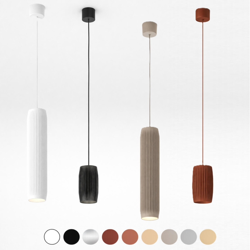 AQFORM TRIBA midi GU10 suspended 57666, 57667 tube 12cm, 30cm