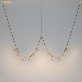 LUCES ANTEQ LE45824 lampa wisząca LED nad st&oacute;ł i do salonu