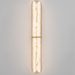 LUCES ANENTO LE45820 gold LED wall lamp 12W 3000K oblong 80cm