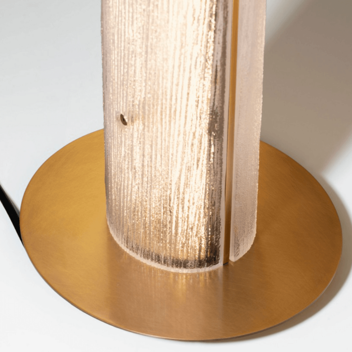 LUCES ANENTO LE45821 złota lampa stołowa LED 9W 3000K elegancka