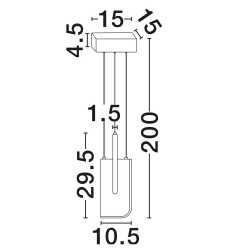 LUCES ALBAIDA LE45718/9 modern LED pendant lamp 9W 2700K/3000K