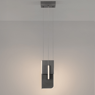 LUCES ALBAIDA LE45720/21 lampa wisząca LED 11W 2700K/3000K szara