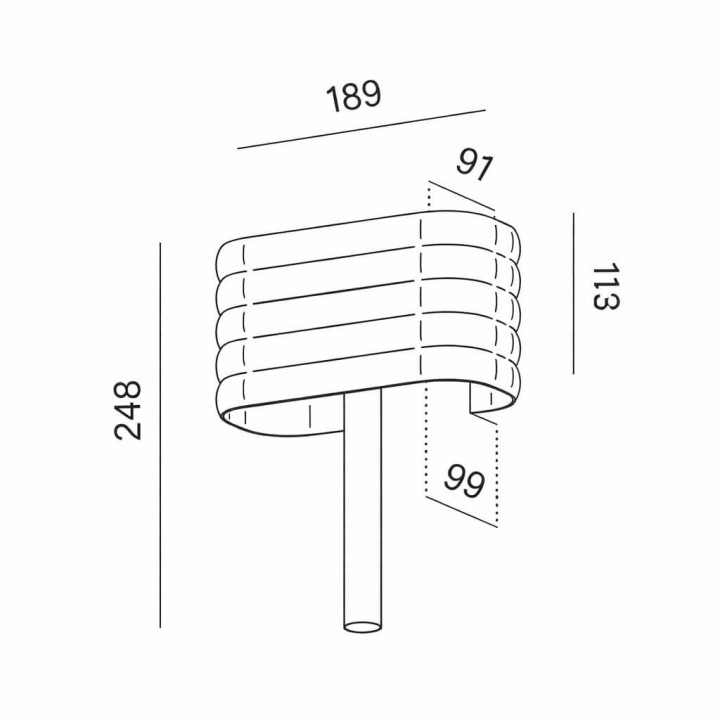 AQFORM RIBBY up&task LED wall 26599 &ndash; LED reading wall light 18.9cm