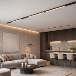 AQFORM ALULINE mini LED multitrack 16516 line 74cm 48V black, alu