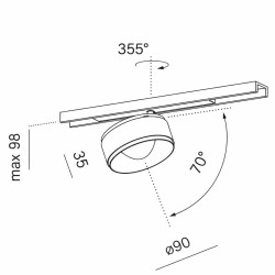 AQFORM MICROTRACK QRLED next 16521 LED 48V