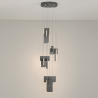 LUCES ALBAIDA LE45724/5 LED pendant lamp 52W 2700K/3000K gray
