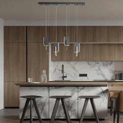 LUCES ALBAIDA LE45728 LED pendant lamp 36W gray