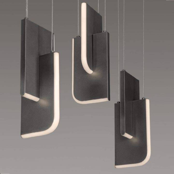LUCES ALBAIDA LE45728 LED pendant lamp 36W gray