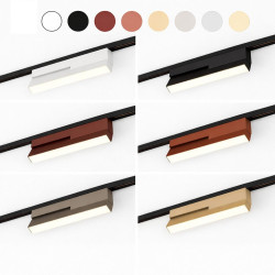 AQFORM MICROTRACK RAFTER mini move LED 16517 łamany reflektor 48V