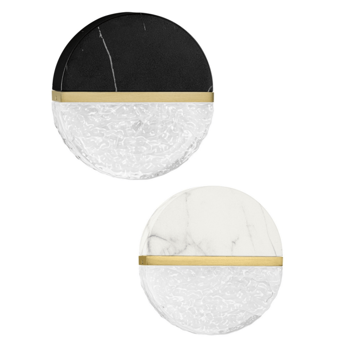 LUCES TARREGA LE46165/6/79/80 kinkiet LED 7W IP44 do łazienki i salonu