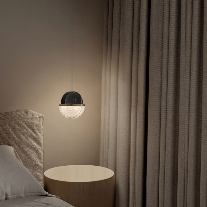 LUCES TARREGA LE46167/8/81/82 LED pendant lamp marble, white, black