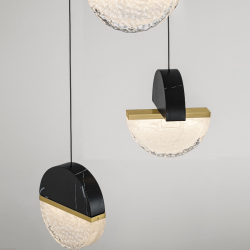 LUCES TARREGA LE46169/70/83/4 lampa wisząca LED 18W 3-punktowa