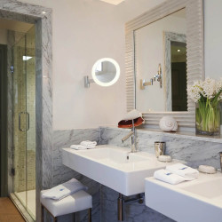 ASTRO Niimi Round 1163008 magnifying mirror chrome