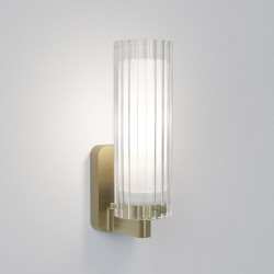 ASTRO OTTAVINO Wall 1411011 IP44 bathroom wall light glass tube brass brushed