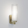 ASTRO OTTAVINO Wall 1411011 IP44 bathroom wall light glass tube brass brushed
