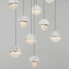 LUCES TARREGA LE46175/6/89/90 LED pendant lamp 72W for high interiors