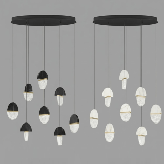 LUCES TARREGA LE46177/8/91/2 luxury LED pendant lamp 2700K/3000K