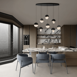 LUCES TARREGA LE46177/8/91/2 luxury LED pendant lamp 2700K/3000K