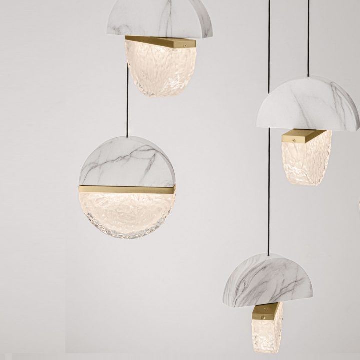 LUCES TARREGA LE46177/8/91/2 lampa wisząca luksusowa LED 2700K/3000K