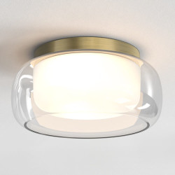 Astro Aquina Ceiling 360 lamp IP44 chrome, black, brass