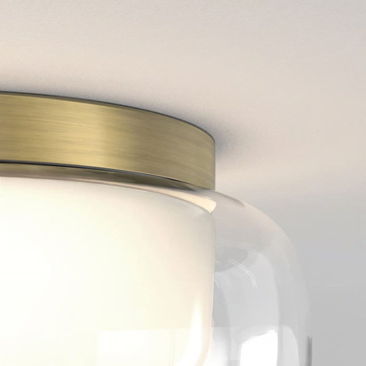 Astro Aquina Ceiling 360 1450004 sufitowa IP44 chrom, czarna, mosiądz