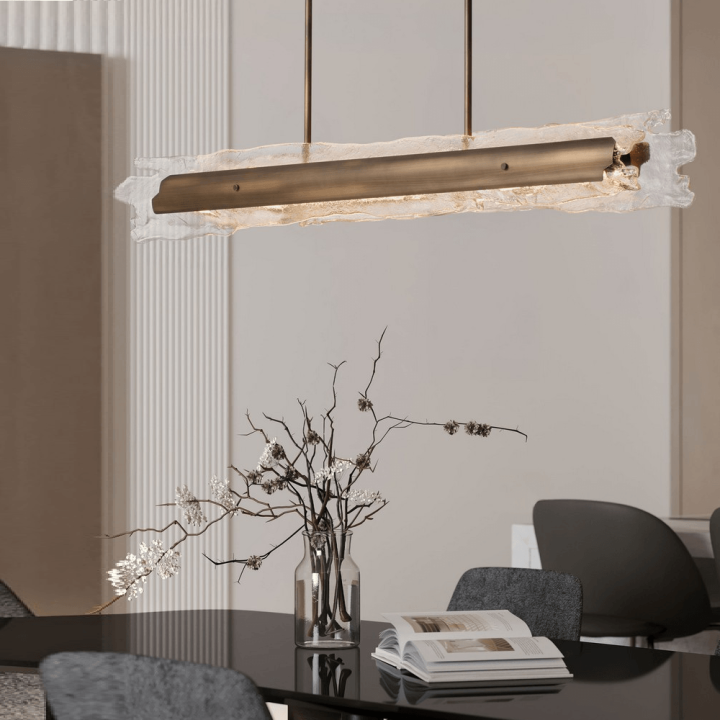 LUCES HARIA LE46065 lampa wisząca LED 3000K nad st&oacute;ł i wyspę kuchenną