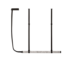 LUCES ALHENDI LE45796 lampa wisząca LED 3000K marmur, aluminium