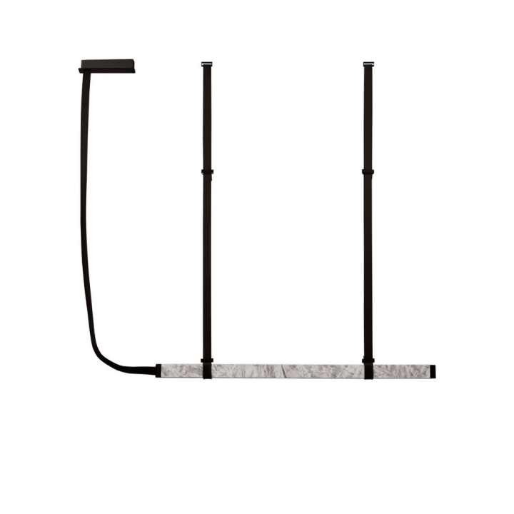 LUCES ALHENDI LE45796 lampa wisząca LED 3000K marmur, aluminium