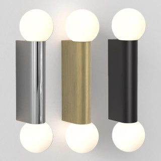 ASTRO Ortona Twin wall bathroom IP44 horizontal, vertical installation
