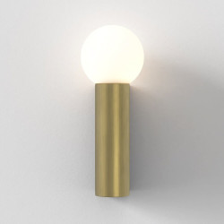 ASTRO Ortona Single 1459012 Globe Wall Light IP44 brass brushed