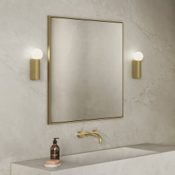ASTRO Ortona Single 1459012 Globe Wall Light IP44 brass brushed