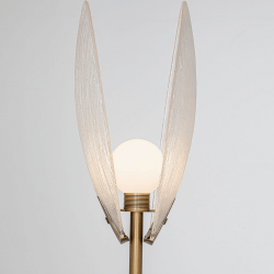 LUCES CONSUEGRA LE46003 lampa podłogowa LED 6W stal i szkło