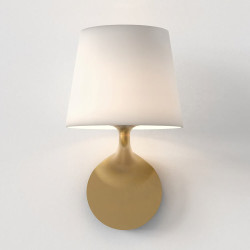 ASTRO Millie 1454006 Bathroom Wall Light IP44 Glass Shade brass antique