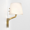ASTRO Millie 1454006 Bathroom Wall Light IP44 Glass Shade brass antique