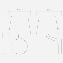 ASTRO Millie 1454001/3/6 Bathroom Wall Light IP44 Glass Shade