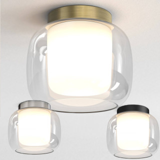Astro Aquina Ceiling 240 1450003/9/15 lampa IP44 czarna, chrom, mosiądz