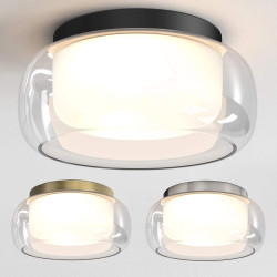 Astro Aquina Ceiling 360 lampa łazienkowa sufitowa IP44 chrom, czarna, mosiądz