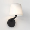 ASTRO Millie 1454003 black bathroom Wall Light IP44 Glass Shade