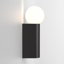 ASTRO Ortona Single 1459005 Globe Wall Light IP44 black
