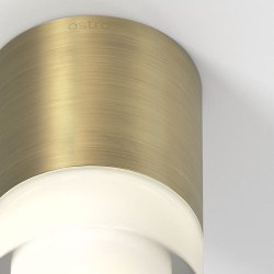 ASTRO Ottawa 1474007 Surface Bathroom Ceiling Spotlight IP65 brushed brass