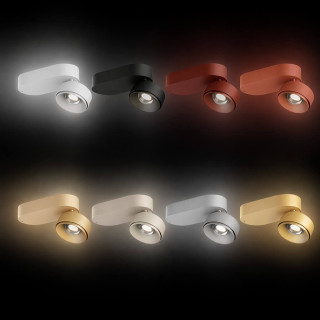 AQFORM QRLED next E x1 spot 16525 adjustable surface LED light