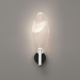 LUCES ROALES LE46142 kinkiet LED 3W designerski z fakturowanym szkłem