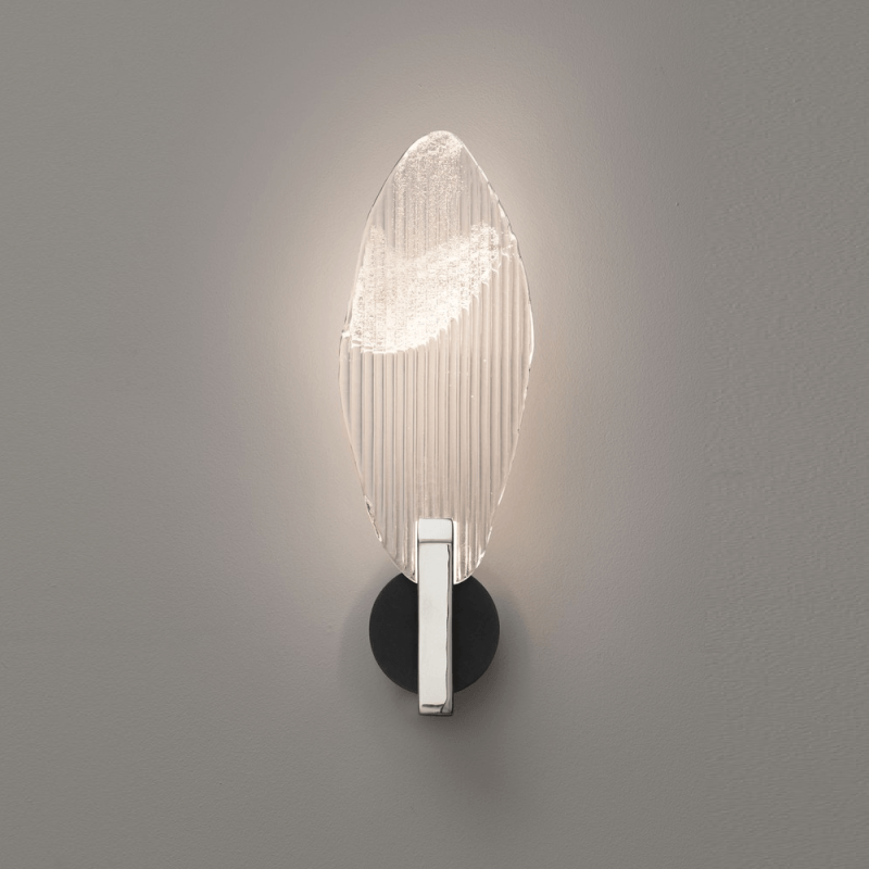 LUCES ROALES LE46142 3W LED designer wall lamp with textured glass