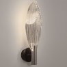 LUCES ROALES LE46142 3W LED designer wall lamp with textured glass