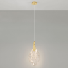 LUCES ADEJE LE45700 LED pendant lamp 3W art glass, gold
