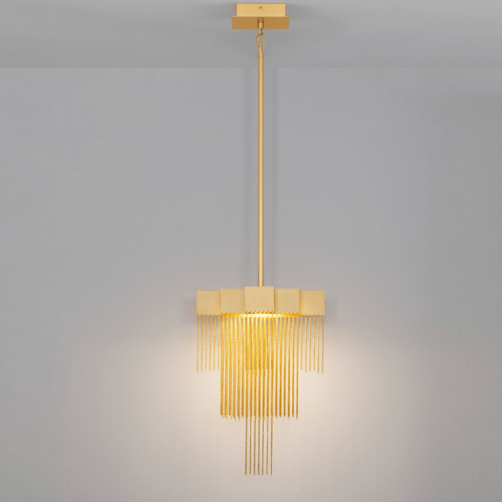 LUCES ARDALES LE45830/5 LED pendant lamp 3000K cascading black gold