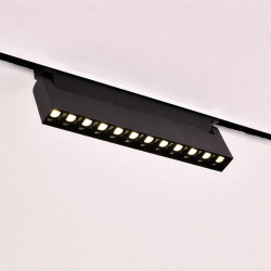 MULTILINE mini SPOT LED 12W 48V black 3000K/4000K, 2 lines L1/L2