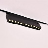 MULTILINE mini SPOT LED 12W 48V black 3000K/4000K, 2 lines L1/L2