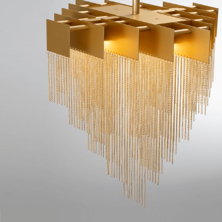 LUCES ARDALES LE45831/6 lampa wisząca LED 29W 3000K kaskada łańcuszk&oacute;w
